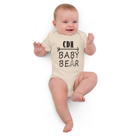 CDH Baby Bear Organic cotton baby bodysuit