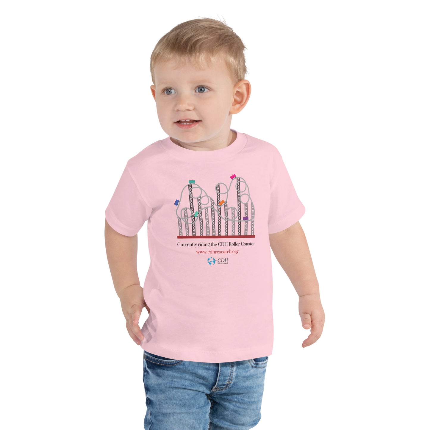 CDH Rollercoaster Toddler Short Sleeve Tee