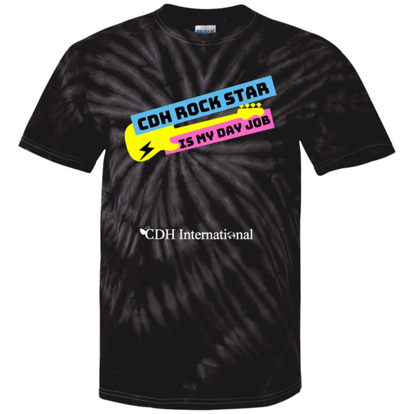 CDH Rock Star Is My Day Job Rock Star Youth Tie Dye T-Shirt