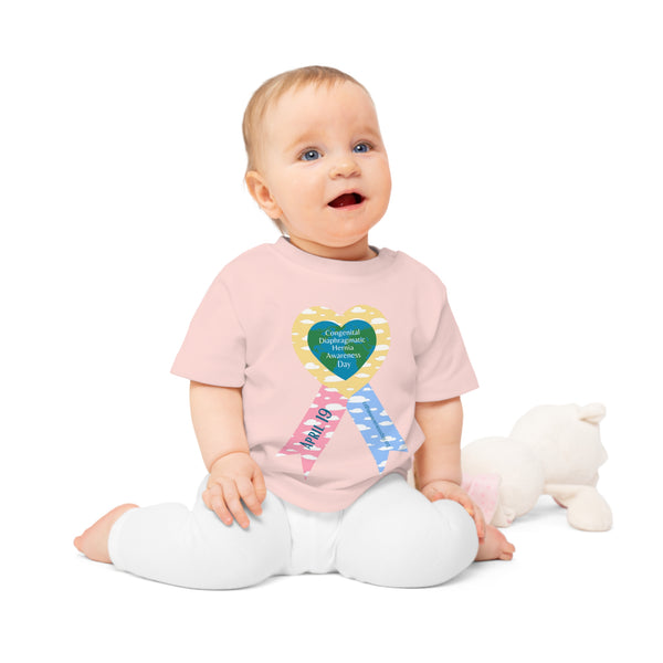 Baby T-Shirt Official Congenital Diaphragmatic Hernia Awareness