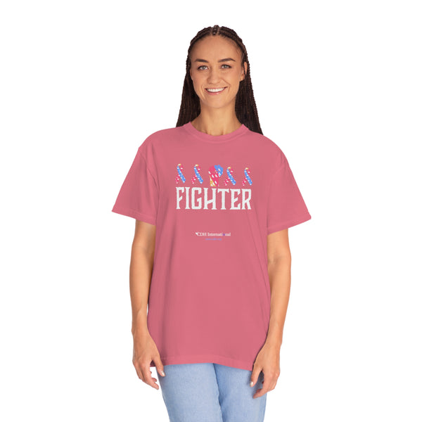 Unisex Garment-Dyed T-shirt Ribbon Official Congenital Diaphragmatic Hernia Awareness