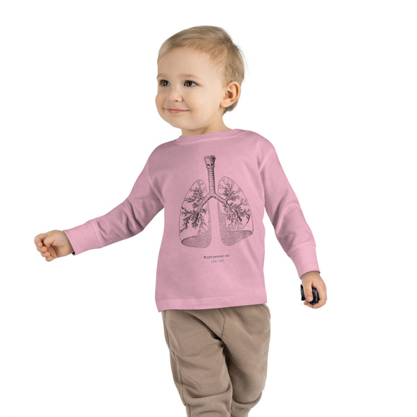 Toddler Long Sleeve Tee Official Congenital Diaphragmatic Hernia Awareness