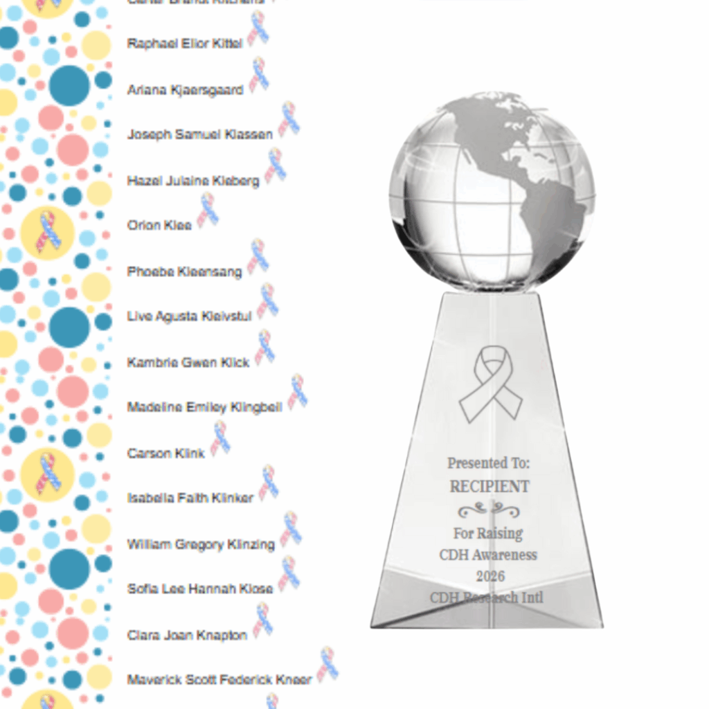 Virtual Ribbons for CDH Awareness Month