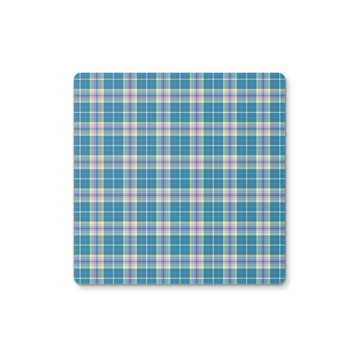 CDHtartan- (2) Official Congenital Diaphragmatic Hernia Awareness Tartan Coaster