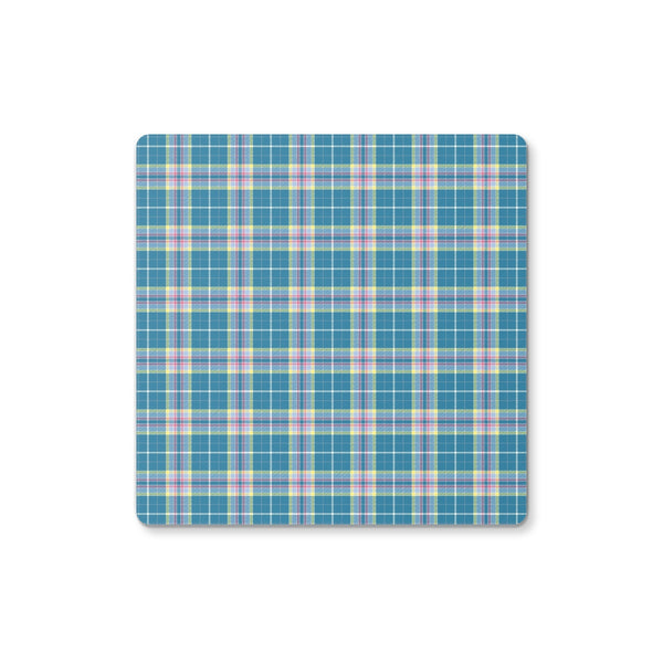 CDHtartan- (2) Official Congenital Diaphragmatic Hernia Awareness Tartan Coaster