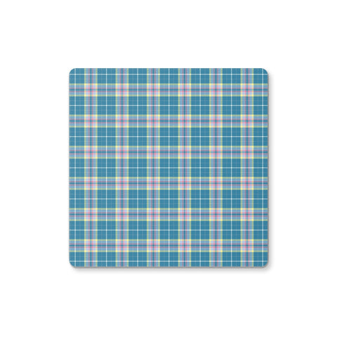 CDHtartan- (2) Official Congenital Diaphragmatic Hernia Awareness Tartan Coaster