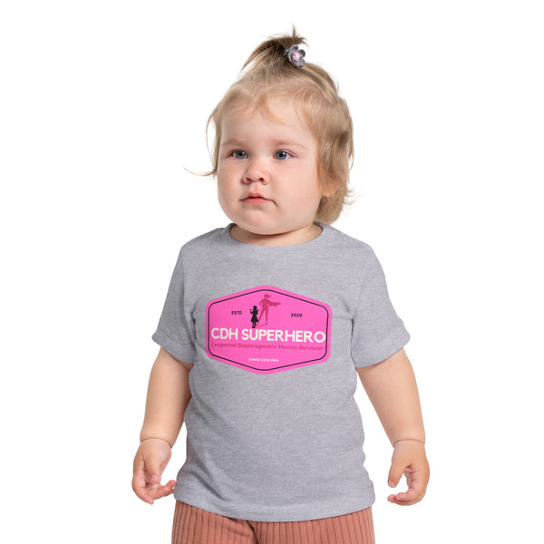 Baby Short Sleeve T-Shirt Official Congenital Diaphragmatic Hernia Awareness