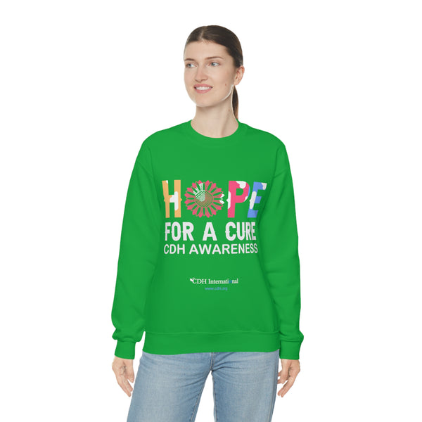 Unisex Heavy Blend™ Crewneck Sweatshirt Official Congenital Diaphragmatic Hernia Awareness