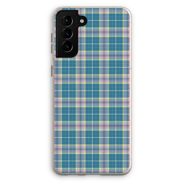 CDHtartan- (2) Official Congenital Diaphragmatic Hernia Awareness Tartan Eco Phone Case