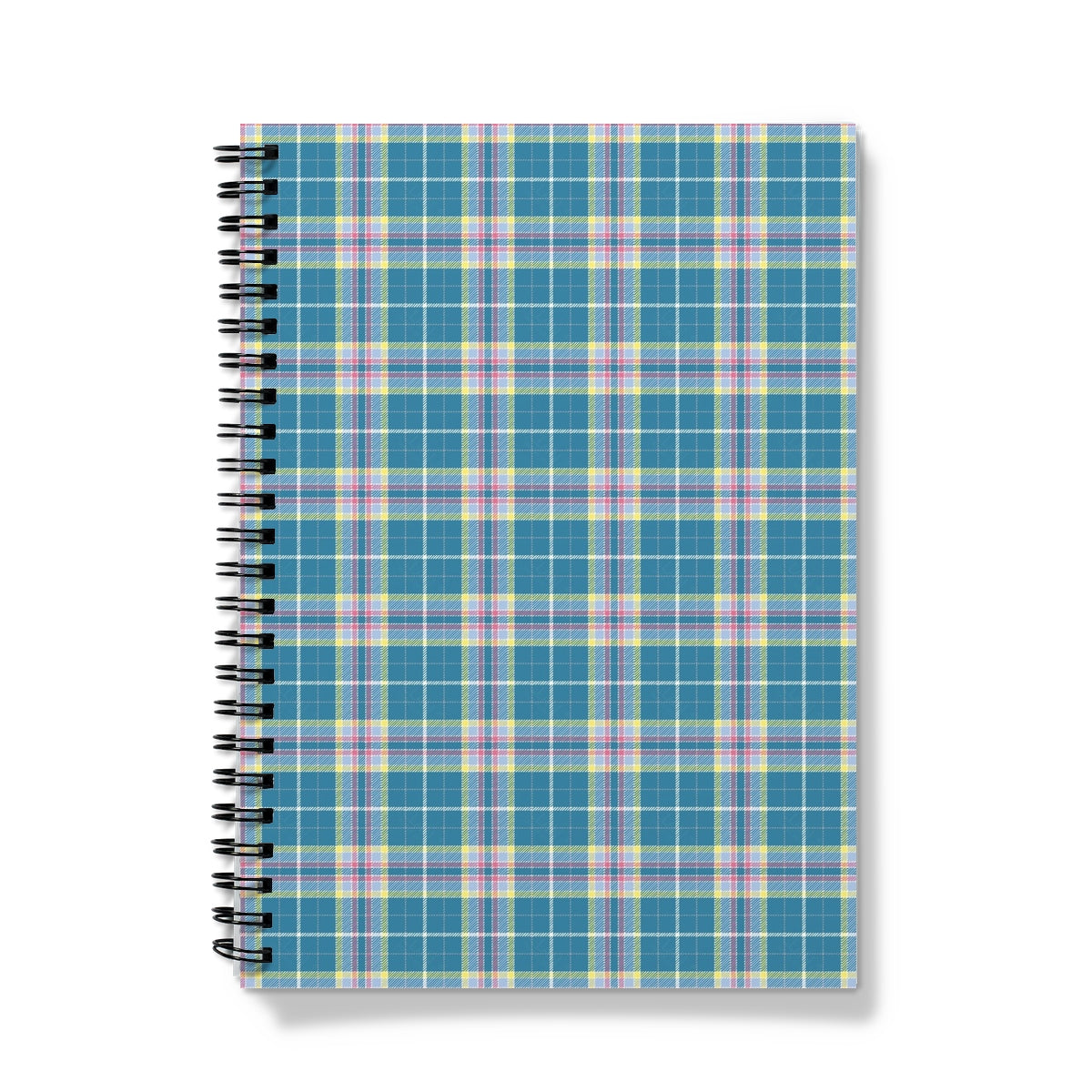 CDHtartan- (2) Official Congenital Diaphragmatic Hernia Awareness Tartan Notebook