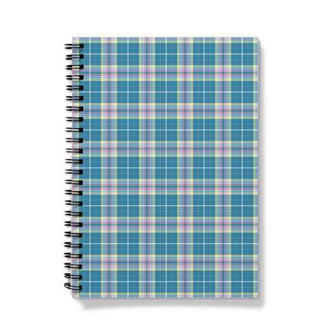 CDHtartan- (2) Official Congenital Diaphragmatic Hernia Awareness Tartan Notebook