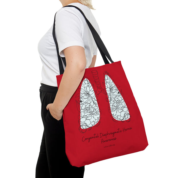 Tote Bag (AOP) Official Congenital Diaphragmatic Hernia Awareness