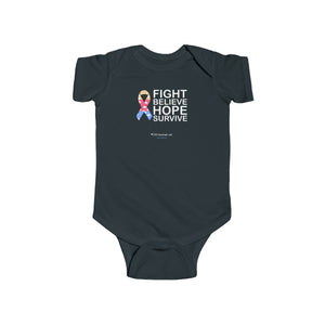 Infant Fine Jersey Bodysuit Official Congenital Diaphragmatic Hernia Awareness