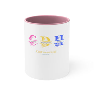 Accent Coffee Mug, 11oz Official Congenital Diaphragmatic Hernia Awareness