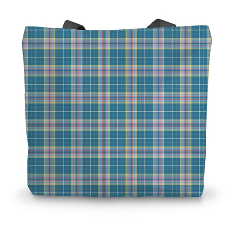 CDHtartan- (2) Official Congenital Diaphragmatic Hernia Awareness Tartan Canvas Tote Bag