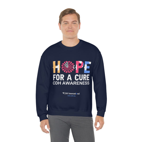 Unisex Heavy Blend™ Crewneck Sweatshirt Official Congenital Diaphragmatic Hernia Awareness