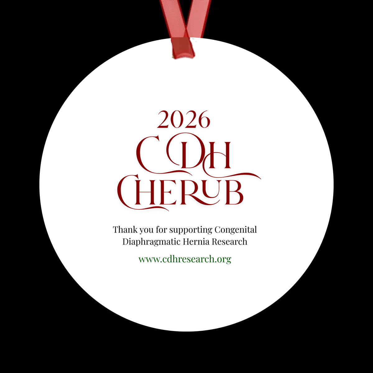 Official 2026 CDH Holiday Ornament