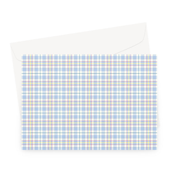 CDHtartan- (1) Official Congenital Diaphragmatic Hernia Dress Awareness Tartan Greeting Card