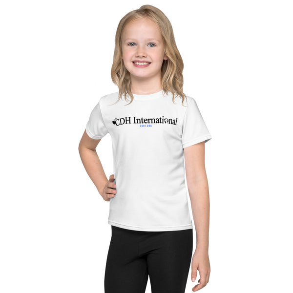 CDHi- (15) Congenital Diaphragmatic Hernia Charity CDH International Kids crew neck t-shirt