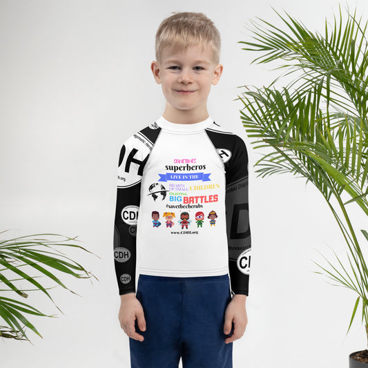 CDH Awareness Kids Rash Guard