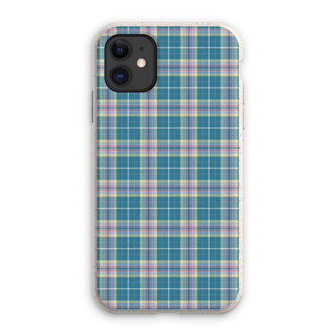 CDHtartan- (2) Official Congenital Diaphragmatic Hernia Awareness Tartan Eco Phone Case