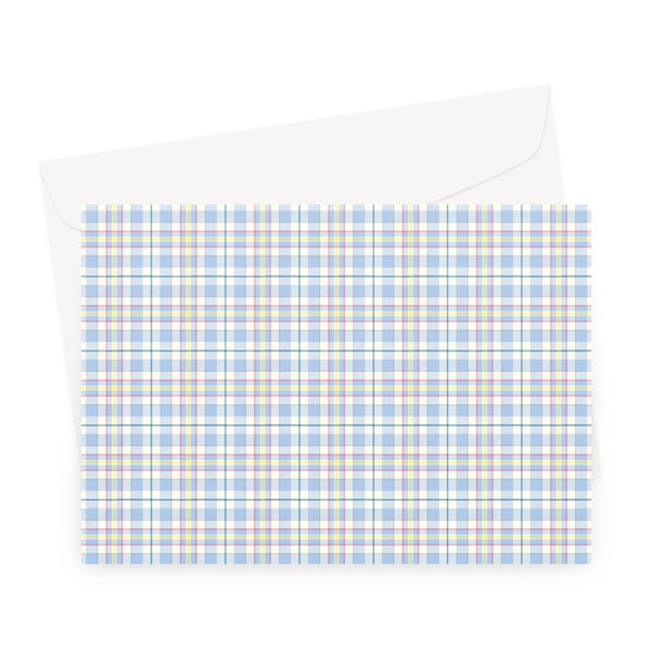 CDHtartan- (1) Official Congenital Diaphragmatic Hernia Dress Awareness Tartan Greeting Card