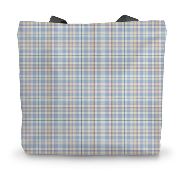 CDHtartan- (1) Official Congenital Diaphragmatic Hernia Dress Awareness Tartan Canvas Tote Bag