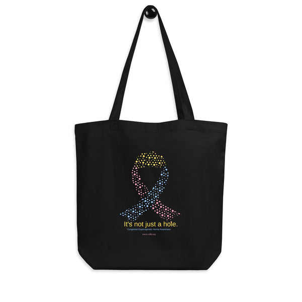 CDHAR- (38) Congenital Diaphragmatic Hernia Awareness Ribbon Eco Tote Bag