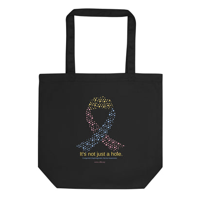 CDHAR- (38) Congenital Diaphragmatic Hernia Awareness Ribbon Eco Tote Bag