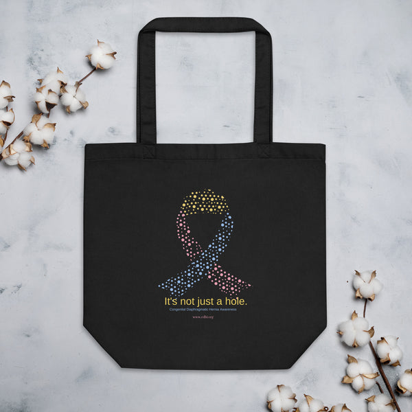 CDHAR- (38) Congenital Diaphragmatic Hernia Awareness Ribbon Eco Tote Bag