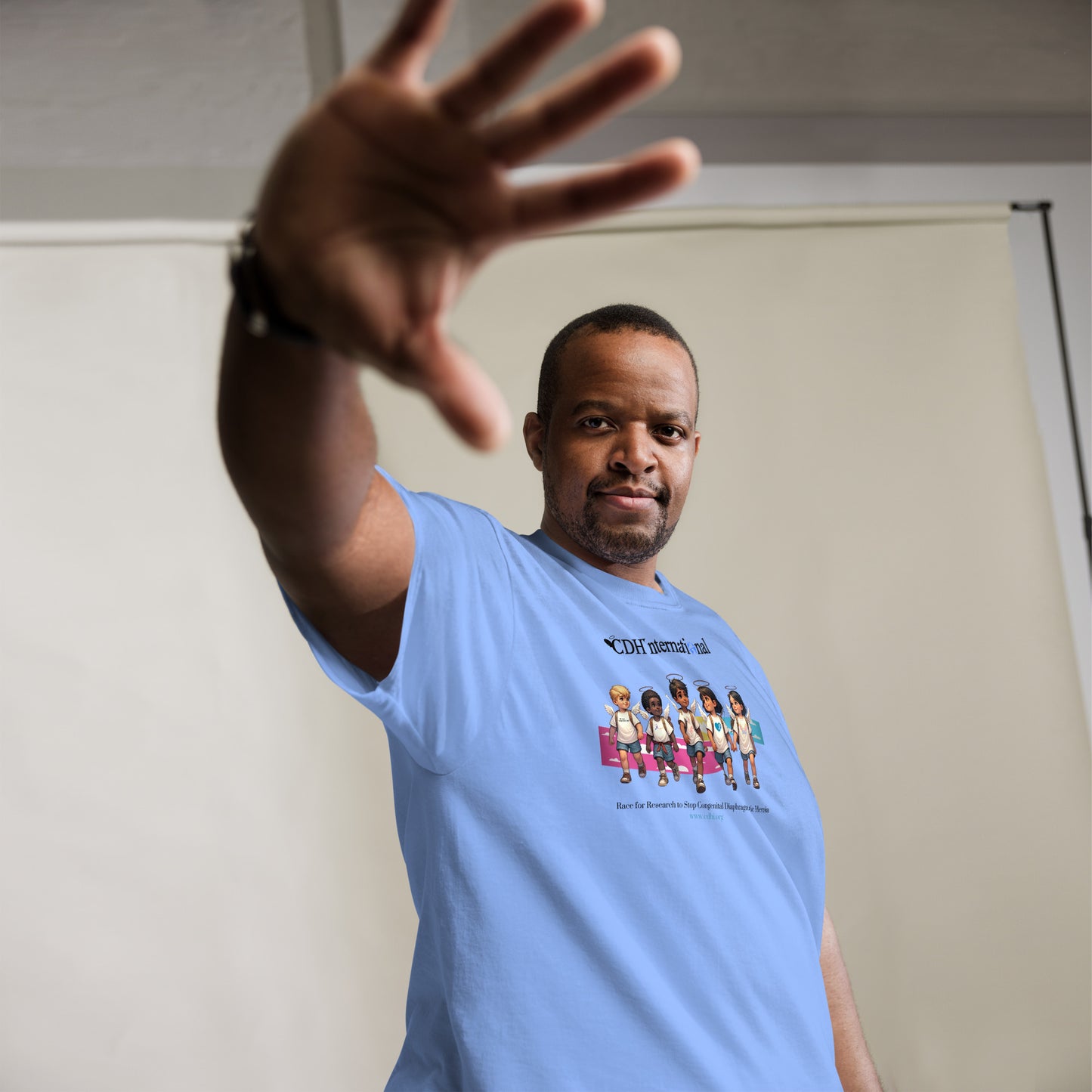 2024 CDH Race for Research Cherubs Men's classic tee