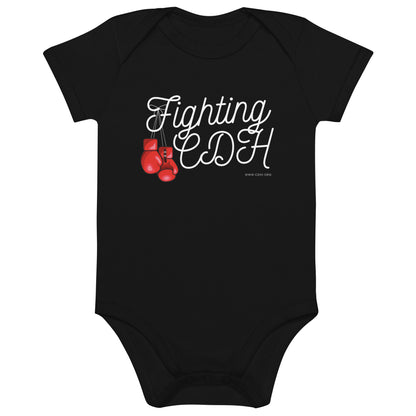CDHS- (70) Congenital Diaphragmatic Hernia Survivor Awareness Organic cotton baby bodysuit
