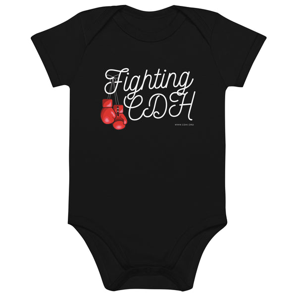 CDHS- (70) Congenital Diaphragmatic Hernia Survivor Awareness Organic cotton baby bodysuit