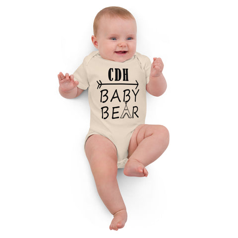 CDH Baby Bear Organic cotton baby bodysuit