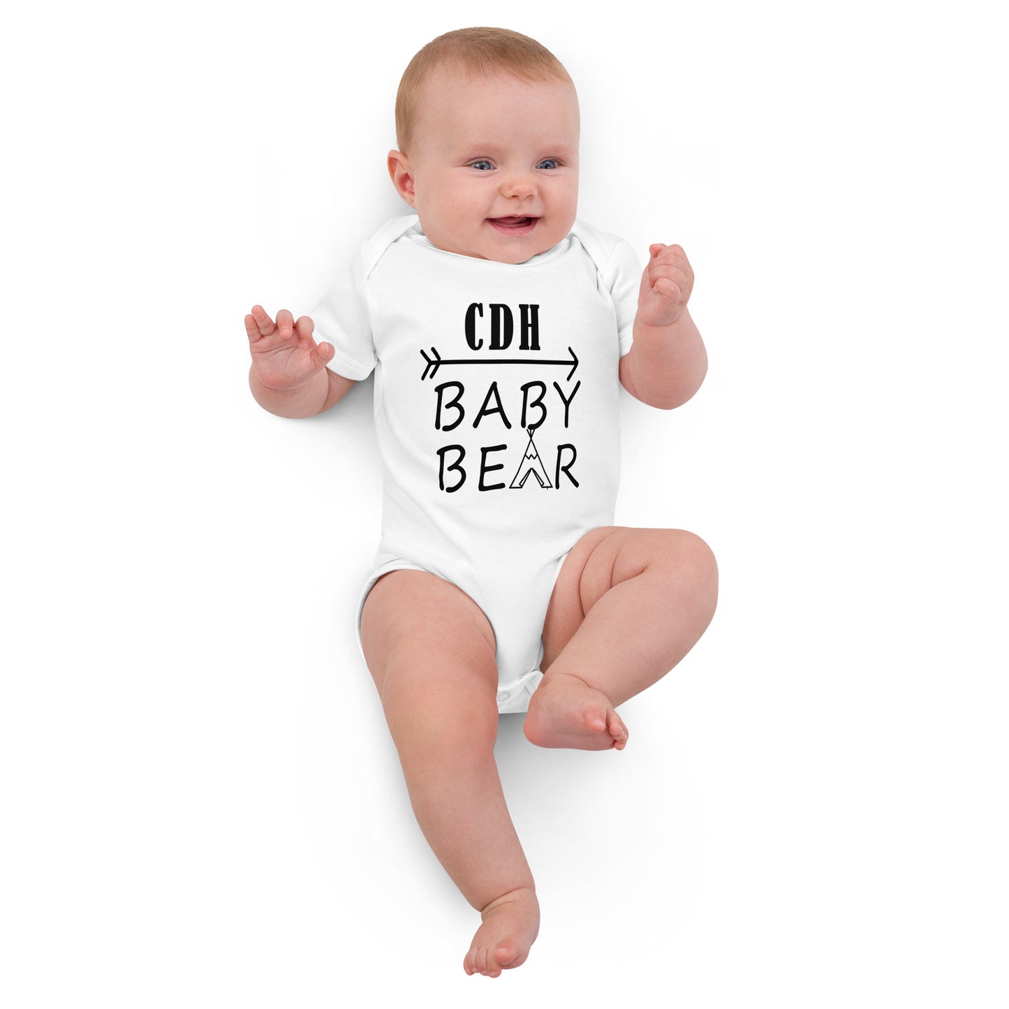 CDH Baby Bear Organic cotton baby bodysuit