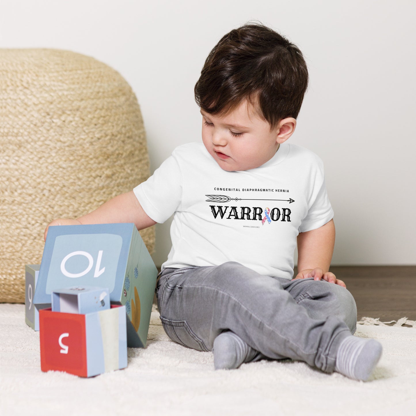 CDH Warrior Toddler Short Sleeve Tee