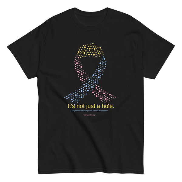 CDHAR- (38) Congenital Diaphragmatic Hernia Awareness Ribbon Men's classic tee