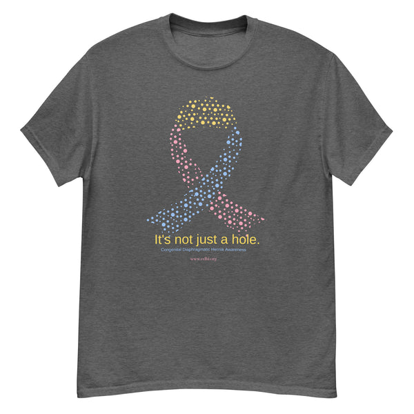 CDHAR- (38) Congenital Diaphragmatic Hernia Awareness Ribbon Men's classic tee