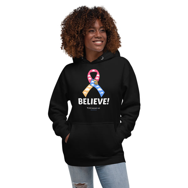 CDHAR- (31) Congenital Diaphragmatic Hernia Awareness Ribbon Unisex Hoodie