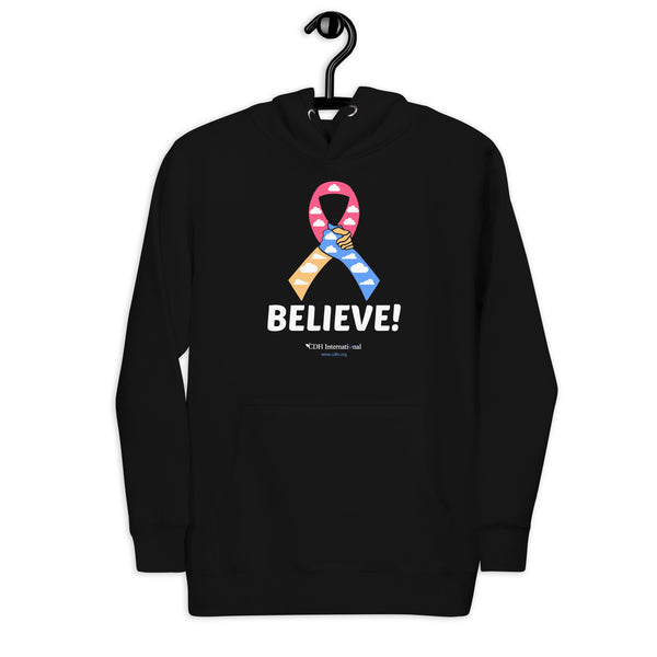 CDHAR- (31) Congenital Diaphragmatic Hernia Awareness Ribbon Unisex Hoodie