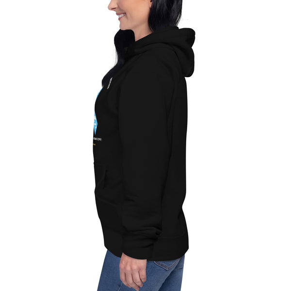 CDHAR- (48) Congenital Diaphragmatic Hernia Awareness Ribbon Unisex Hoodie