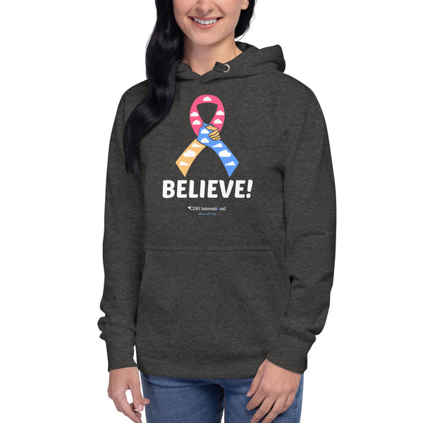 CDHAR- (31) Congenital Diaphragmatic Hernia Awareness Ribbon Unisex Hoodie