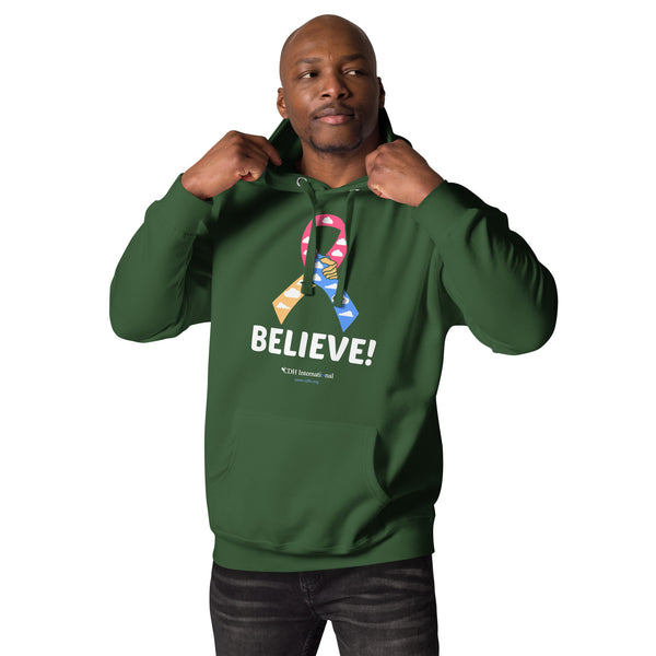 CDHAR- (31) Congenital Diaphragmatic Hernia Awareness Ribbon Unisex Hoodie