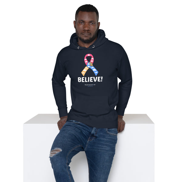 CDHAR- (31) Congenital Diaphragmatic Hernia Awareness Ribbon Unisex Hoodie