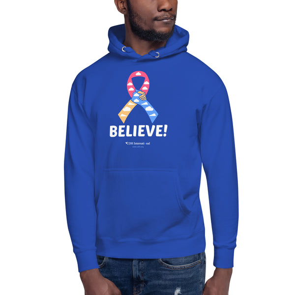 CDHAR- (31) Congenital Diaphragmatic Hernia Awareness Ribbon Unisex Hoodie