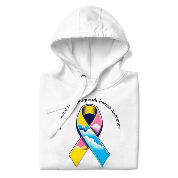 CDHAR- (47) Congenital Diaphragmatic Hernia Awareness Ribbon Unisex Hoodie