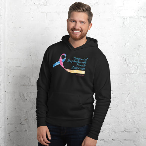 CDHAR- (20) Congenital Diaphragmatic Hernia Awareness Ribbon Unisex hoodie