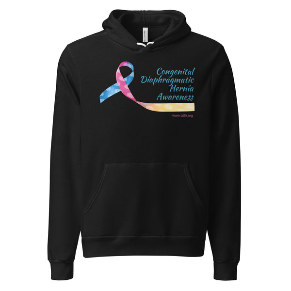 CDHAR- (20) Congenital Diaphragmatic Hernia Awareness Ribbon Unisex hoodie