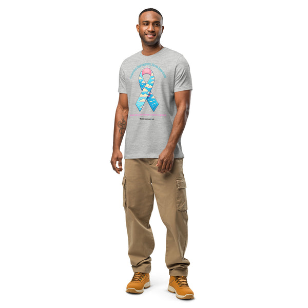 CDHAR- (46) Congenital Diaphragmatic Hernia Awareness Ribbon Unisex t-shirt