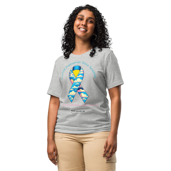 CDHAR- (42) Congenital Diaphragmatic Hernia Awareness Ribbon Unisex t-shirt